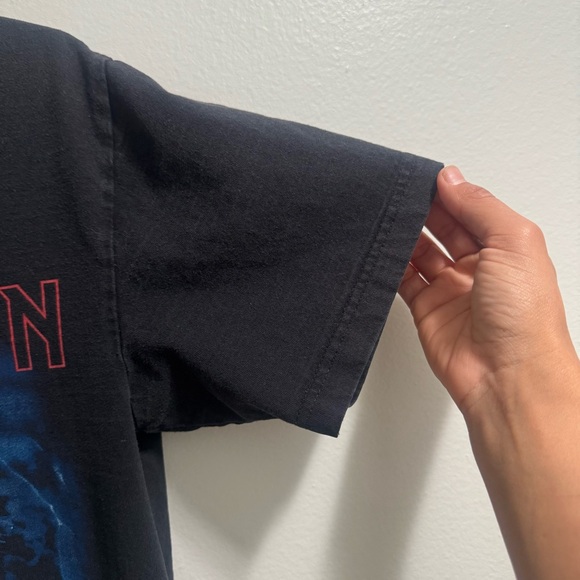 Vintage Y2K Screen Printed Iron Maiden “Live After Death” Eddie Men’s Size Small - Picture 7 of 9